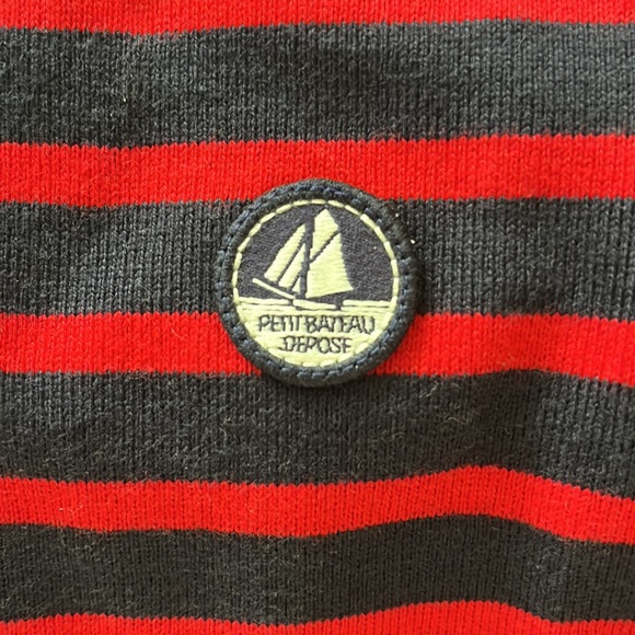 Petit Bateau ⛵️ sailor pullover top; EUC. - Picture 3 of 4